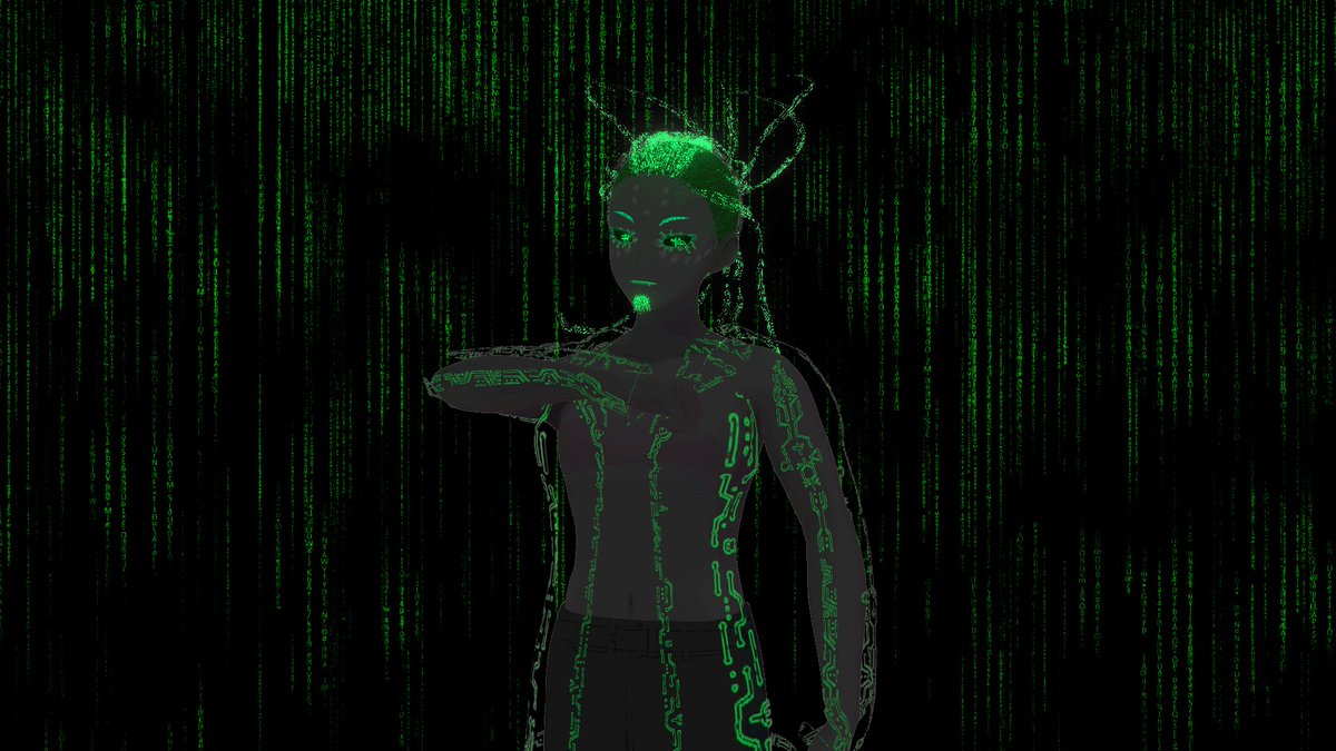 DaleTechStreams's tweet photo. Introducing the Acid AI information control intelligence. Or a Vroid I made for my dear friend @TDMAcidCrash That makes him a proper #FINtuber now!
#DTscribbles https://t.co/xYgCjnAgJ0