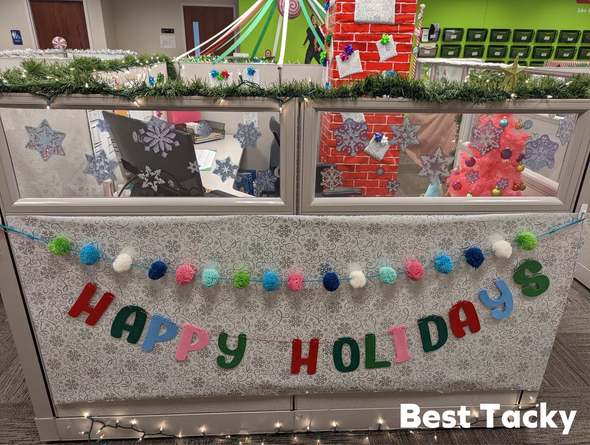 Congrats to our desk decorating competition winners: Overall - Melanie Rogers, Classic - Cristine Burgess, and Tacky - Sarah Parker! They won a trophy, cash prize, and most importantly, a year’s worth of bragging rights as the best cubicle decorators at #SERVPRO of Chesterfield!