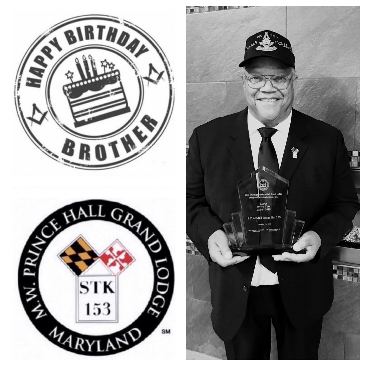 STKendall153's tweet photo. ￼
￼
￼
HAPPY BIRTHDAY to STK’s very own, Frankie! Enjoy your day, Brother!
#WeAreSTK
#WeAreStillTheKings
#LodgeOfTheYear
#WorshipfulMasterOfTheYear
#TheLIGHTofWaldorf
#MWPHGLMD
#PrinceHALLisHere
#STK153
#STKendall153 
#STKendALLDAY
#STKlassy
#SophisTiKated
#SeekingTheKnowledge https://t.co/PIDiEeORGt