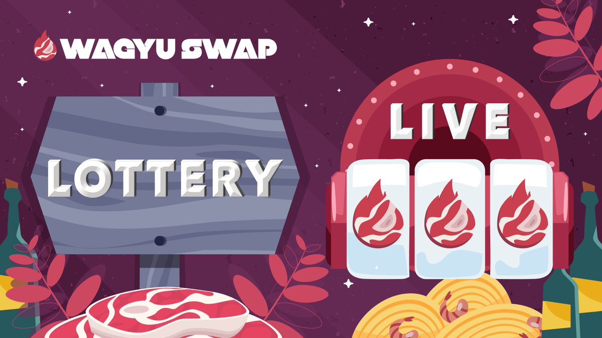 WagyuSwap_app's tweet photo. The #Wagyuswap kitchen just added another way to get your hands on more delicious $WAG. 🔥👨‍🍳🥩🎲

Ante up!

Play here: https://t.co/ho4ZOi3yZb https://t.co/wV3f3U7Xtn