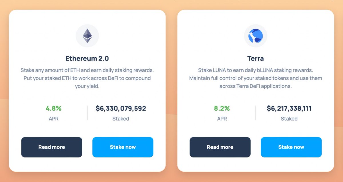 LidoFinance's tweet photo. The race is on... 

$ETH vs $LUNA https://t.co/zPhiF1webN