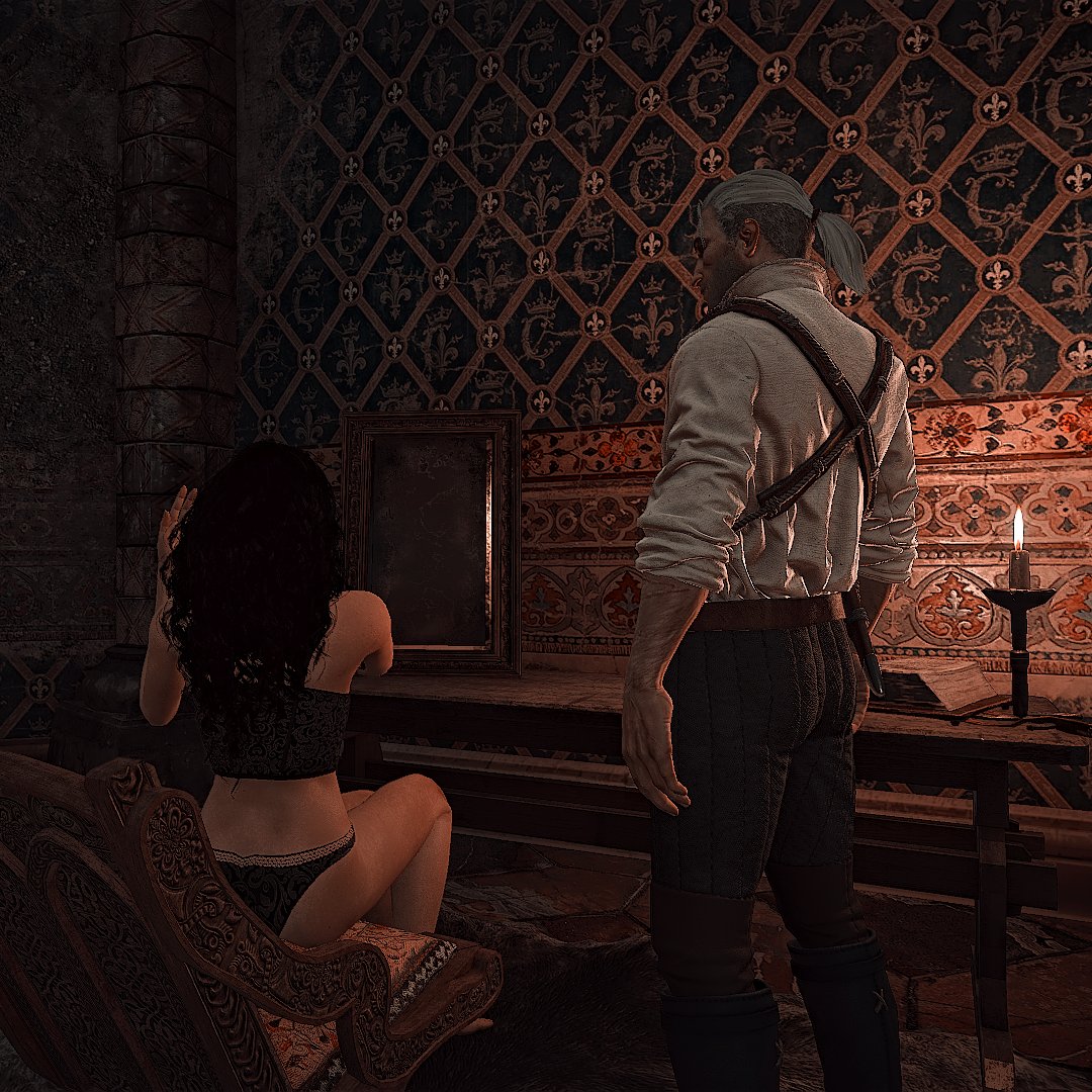 LunedVP's tweet photo. Tus padres. #Yenralt #TheWitcher3 https://t.co/PlZXeLn5xx
