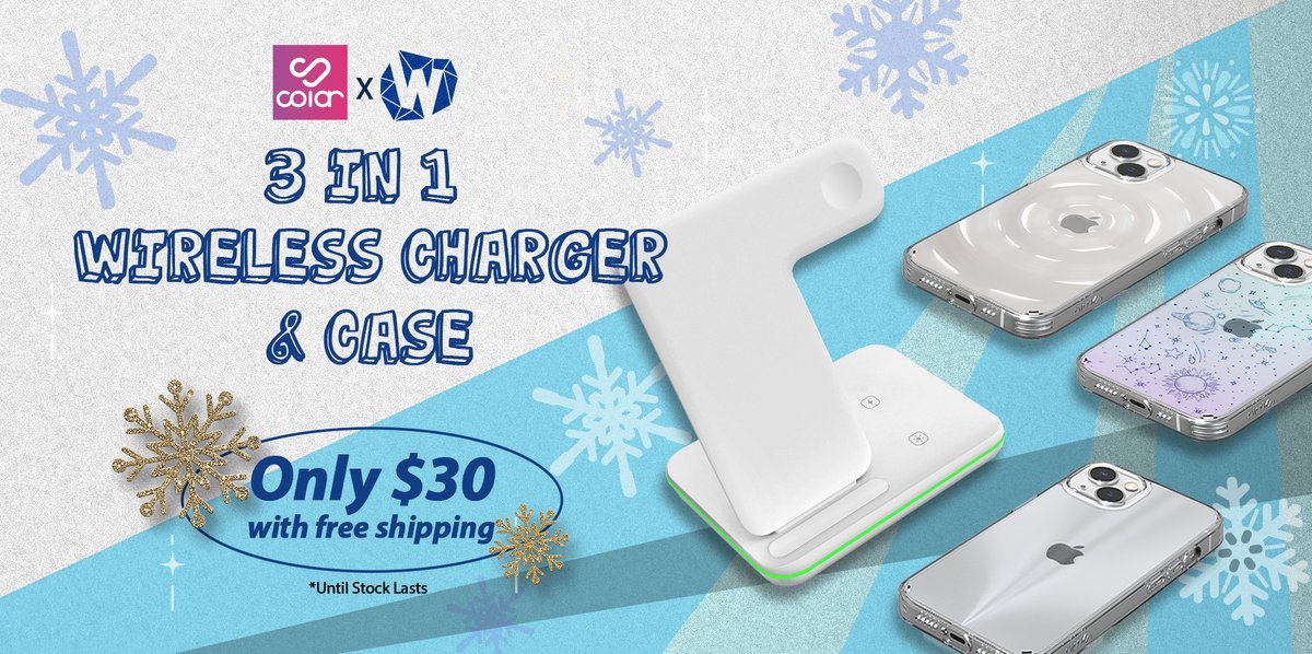 3 in 1 Wireless Charger + iPhone 13 Case
Only at $30 with US Free Shipping
whitestonedome.com/collections/sc…