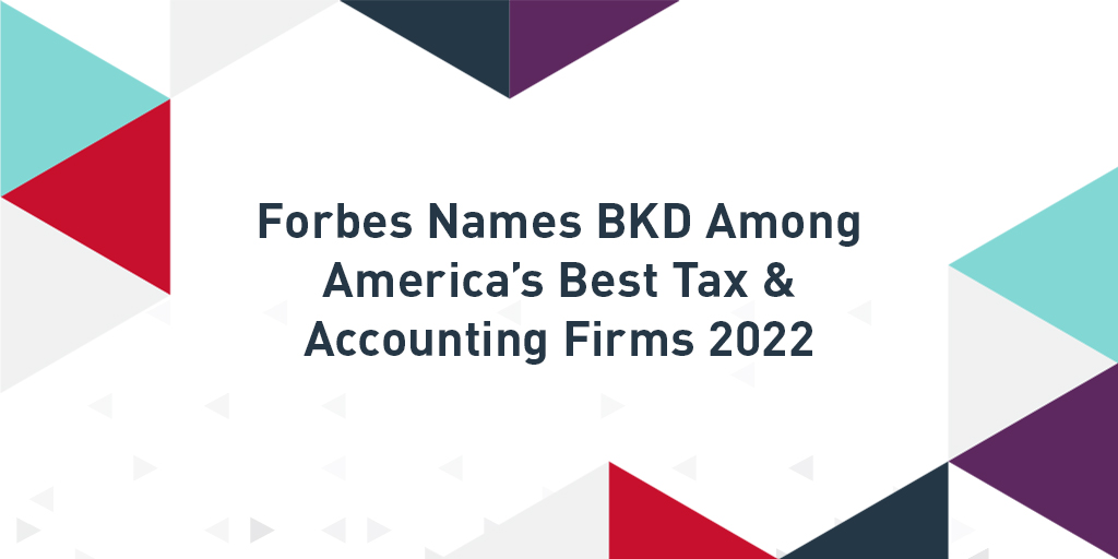 ForvisMazarsUS's tweet photo. We’re honored to be recognized as one of America’s Best Tax and Accounting Firms for 2022 by @Forbes! The relationships we’ve built with our clients and peers across the industry continue to demonstrate our commitment to #UnmatchedClientService.
Read on: https://t.co/G7P1JHhLTQ https://t.co/Ti3pez1Rnq