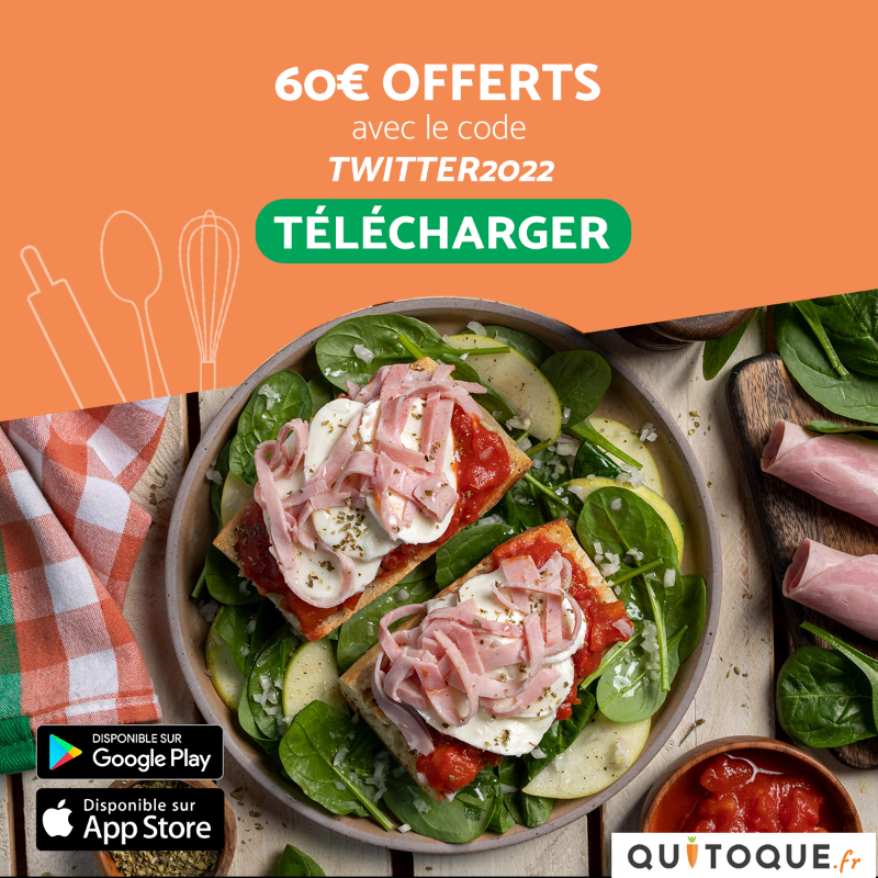 Quitoque_fr's tweet photo. 🤫 Découvrez le secret de ceux qui ne mangent pas QUE des pâtes !
Chaque semaine, retrouvez sur notre application nos 27 recettes et faites-vous livrer tous les ingrédients nécessaires pour manger sain et varié 👩‍🍳