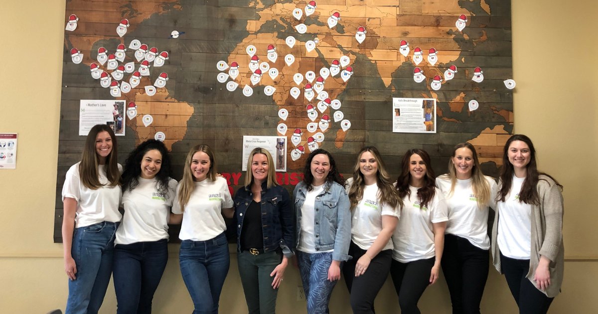 AngellMarketing's tweet photo. This season of giving, we partnered with #FeedMyStarvingChildren by packing meals that will feed 36 children for a year. This marked the first of our efforts to engage with and support our greater community during the year ahead. https://t.co/WAjRWeiLAK