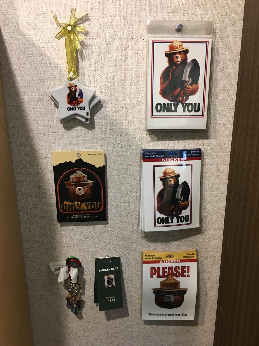 errolcatanes's tweet photo. As planned, everyday this week I'm posting images about the time I collab'd with the @R5Usfs @Tahoe_NF Public Affairs Office. 

Here at NF Tahoe HQ, they had some lovely souvenirs.

#usfs #tahoenationalforest #businesstrip https://t.co/ximoNQLhU1