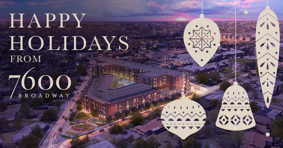 7600Broadway's tweet photo. Happy Holidays! https://t.co/bfJlGsNig8