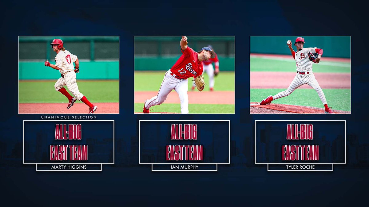 Higgins, Murphy and Roche earn Preseason All-BIG EAST honors!

STORY- bit.ly/33QUtqd