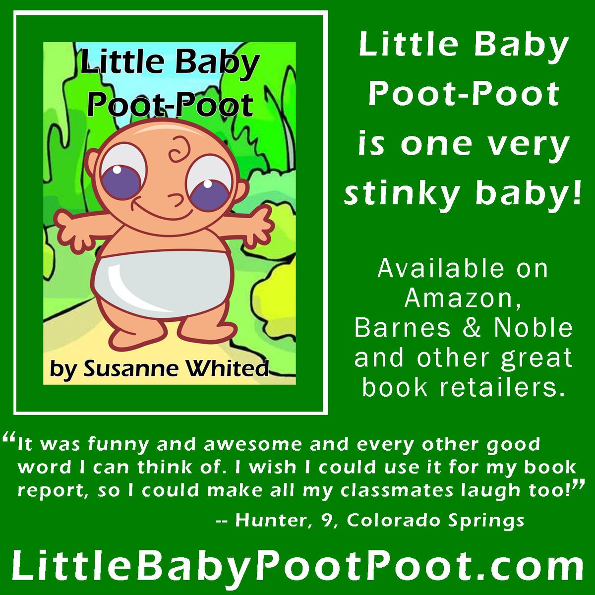 TheQuadMama's tweet photo. "It was funny and awesome and every other good word I can think of. I wish I could use it for my book report, so I could make all my classmates laugh too!" -- Hunter, 9, Colorado Springs | Order now! https://t.co/hpC9NUc73Z https://t.co/zmSCSKRNum