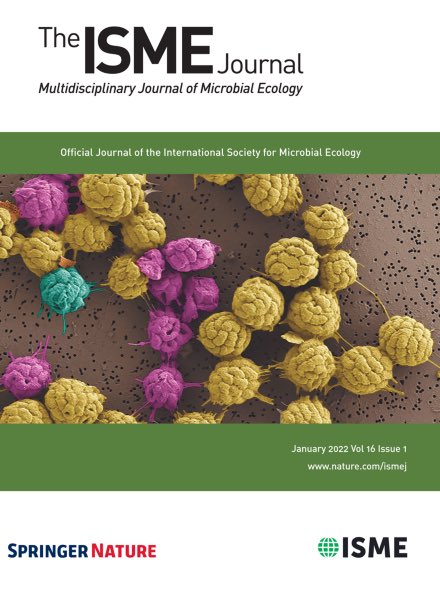George Schaible (@schaiblegeorge) on Twitter photo First issue of the <a href="/ISMEJournal/">The ISME Journal</a> showing the image I took of the multicellular magnetotactic bacteria I study. The image will grace the cover of the journal for the entire year of 2022! What an honor! Huge thanks to @environmicrobio for the opportunity! First issue of the <a href="/ISMEJournal/">The ISME Journal</a> showing the image I took of the multicellular magnetotactic bacteria I study. The image will grace the cover of the journal for the entire year of 2022! What an honor! Huge thanks to @environmicrobio for the opportunity!