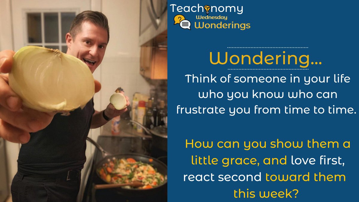 cpoole27's tweet photo. Today's "Wednesday Wondering" (1 minute read) is up!

How can Onions help us to remember to love first, react second when it comes to our interactions with others?

Find out here -> https://t.co/HZgj8eIW3R

#leadership #education #teachonomy #edchat #edu #leader  #teacher https://t.co/j28T5XkGxu