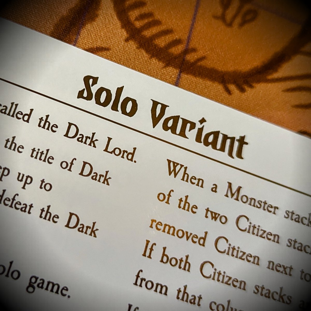 So many Valeria upgrades in Valeria: Card Kingdoms 2nd Edition! 

Slimmer storage box with insert, improved resource tracker, DELUXE chunky dice, and did somebody say SOLO MODE??? Haha!!...oh the duchess and dukes will be pleased, indeed. Coming in early January.