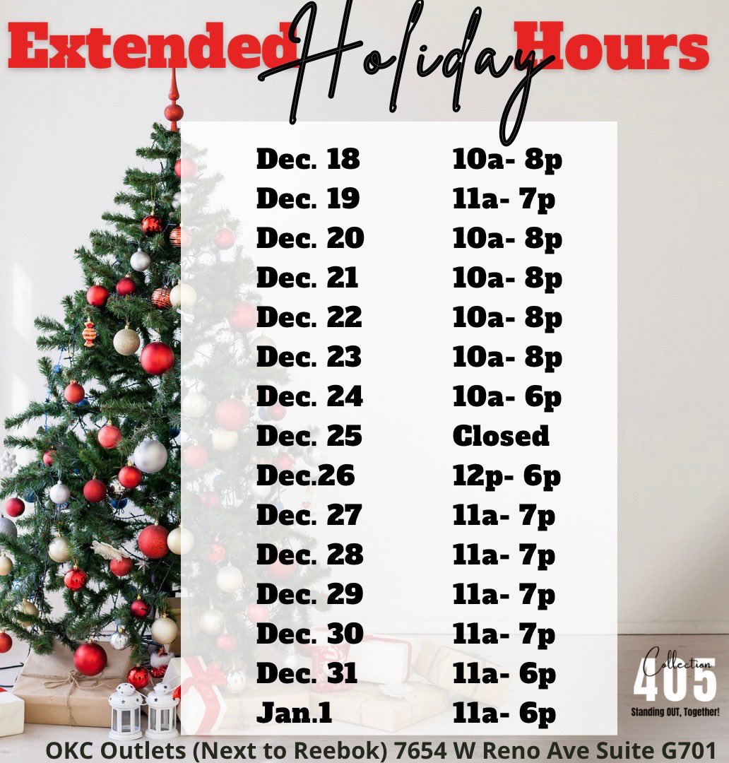 newhomeswtaira's tweet photo. We have extended Holiday hours!
Visit us today 10a-8p ✨
#StandingOutTogether https://t.co/jL2hMlTiX3