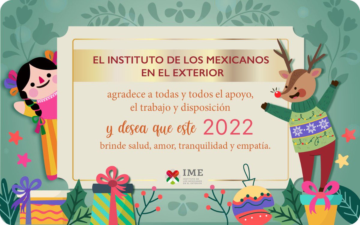 luisgure's tweet photo. el @IME_SRE agradece al presidente @lopezobrador_ canciller @m_ebrard , red consular @SRE_mx , miembros #SEM, @Emplea2Locales y nuestros aliados en 🇲🇽🇺🇸 y el 🌎 todo el apoyo recibido en aras de acercar más servicios y acciones en beneficio de nuestras comunidades en el exterior https://t.co/6MFRi8oVfH