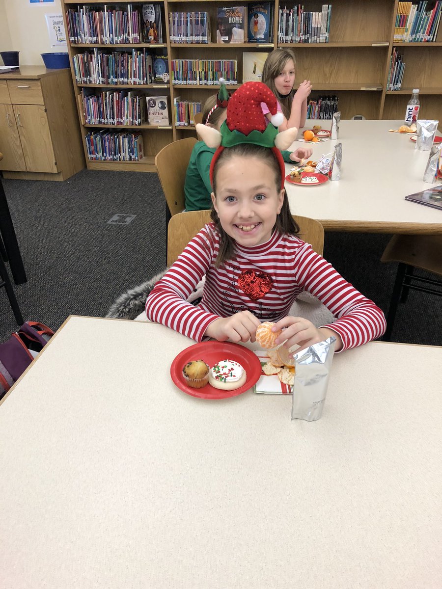 MStevensNASD's tweet photo. The Page Turner’s Book Club @nasdborough enjoyed a few treats while sharing some of our favorite holiday books to get us in the 🎄spirit! #kkidslearn #kkidpride https://t.co/jMt51AImhz