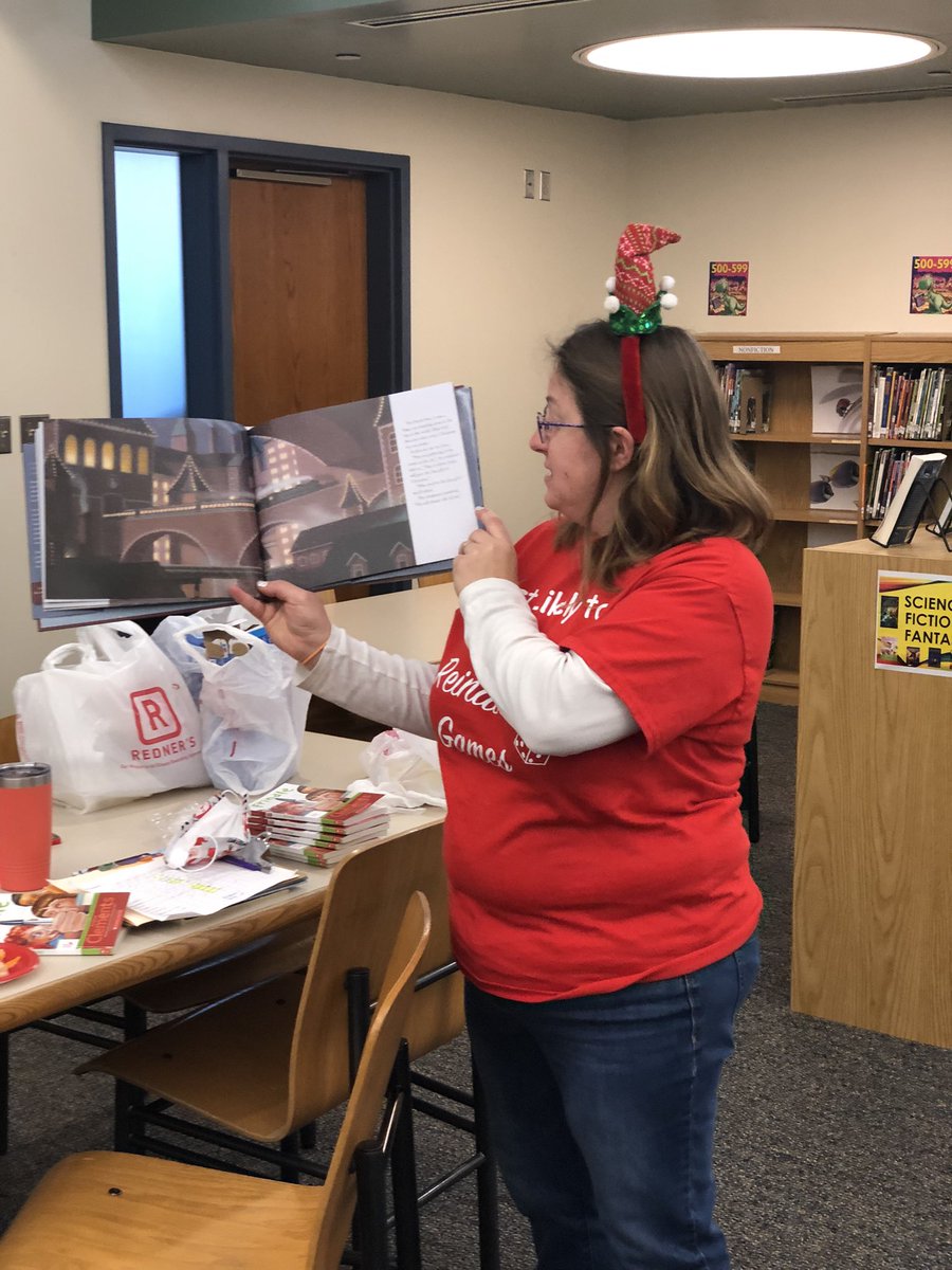 MStevensNASD's tweet photo. The Page Turner’s Book Club @nasdborough enjoyed a few treats while sharing some of our favorite holiday books to get us in the 🎄spirit! #kkidslearn #kkidpride https://t.co/jMt51AImhz