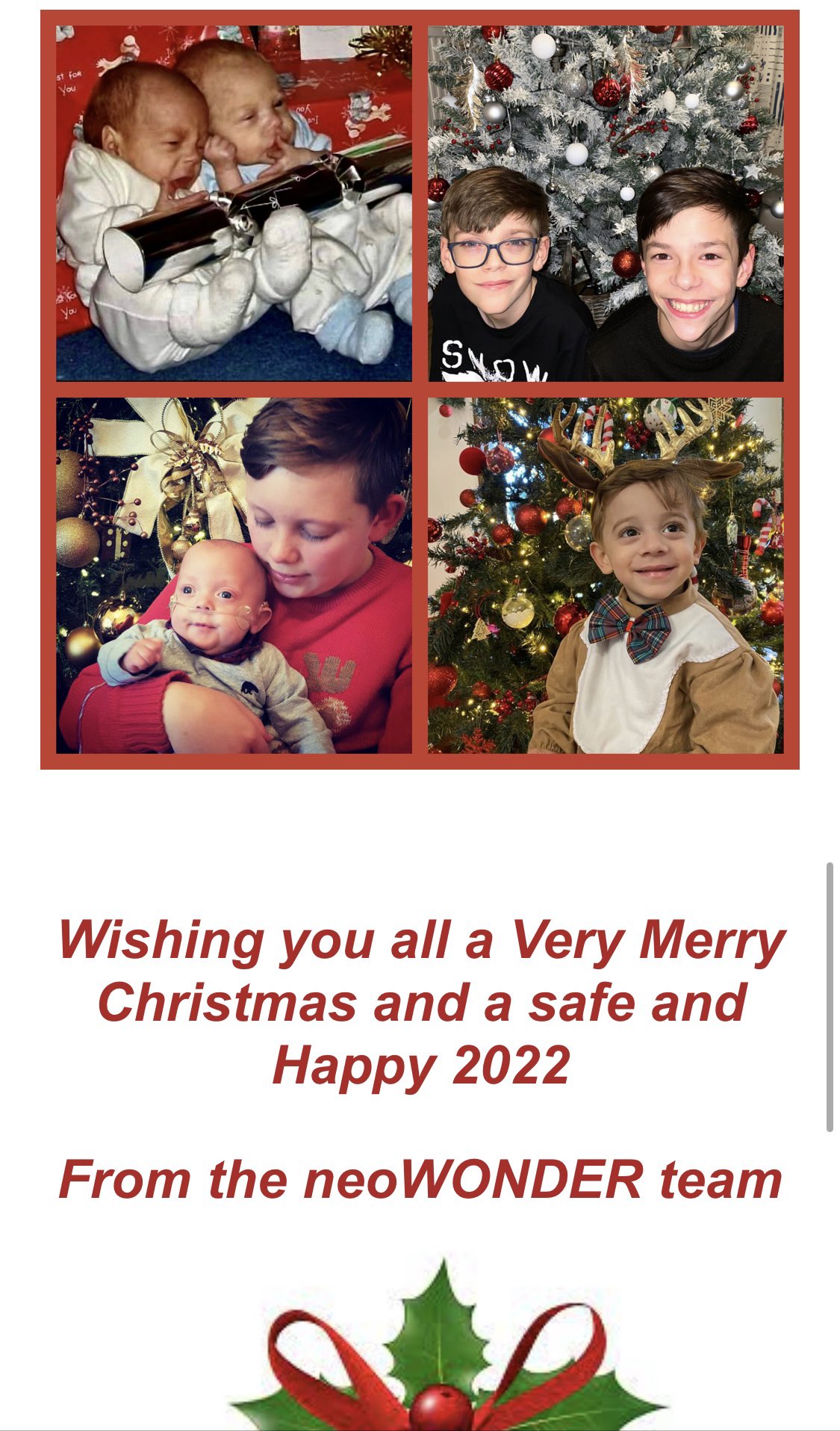 Uk Christmas Collage 2022 Cheryl Battersby On Twitter: "Thank You From The Team To Everyone Who Has  Supported The @Neowonder20 Research Programme. Wishing You All A Safe Happy  Christmas And A Brighter 2022 🎄🎄🎄 For More