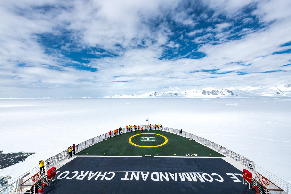 ponant_EN's tweet photo. #LeCommandantCharcot, the very first extreme polar exploration cruise ship to cross the Antarctic Circle and reach Charcot Island, exploring the Gullet channel. A look back in images ⤵
#BeyondExploration #PONANT
📸Studio PONANT-Olivier Blaud / Mike Louagie https://t.co/GcD0XO4tK5