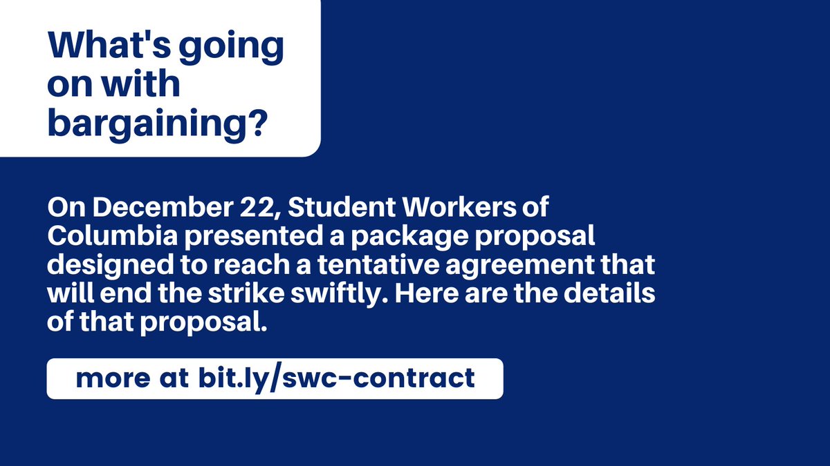 We have made our move, will Columbia come to the table with a fair contract? bit.ly/swc-contract #CUonStrike