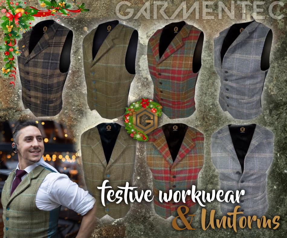 Three more sleeps to go! We've been good all year, supplying you all with so many great work uniforms. Looking forward to the big day.

#workwear #waistcoat #uniform #cafe #barwear #hospitality #bar #nightclub #restaurant