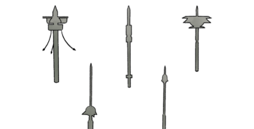 Andra_France's tweet photo. Petit quizz pour #briller au réveillon ! (vous l’avez ?)
A quoi correspondent ces illustrations ?🧐🤔
A➡️des pointes de lance en acier Valyrien #winteriscomming
B➡️des modèles de #paratonnerres radioactifs
C➡️un #kit de piques apéritif
🔜Réponse demain sur @Andra_Aube https://t.co/her0bkaMqN