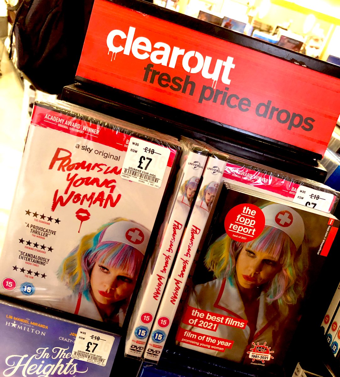 FoppCovent's tweet image. 🗣PROMISING YOUNG WOMAN

You didn’t think this was the end, did you? It is now. 

#FoppReport #FilmOfTheYear 
Now only £7 in store 

#FoppCovent #GetToFopp #Fopp