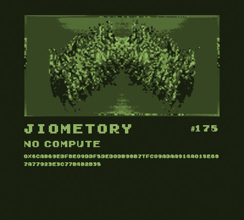 Samsyyyy's tweet photo. Giving away the first Ropsten Gameboy cartridge certificate prototype of Jiometory No Compute - ジオメトリ ハ ケイサンサレマセン Artblock Curated drop physical🥷🏼

Will pick randomly amongst the retweets + follow

Corresponding to this Ropsten mint :
https://t.co/DbKM30jLUp https://t.co/hqKcHrGxPQ