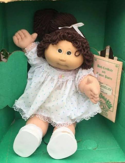 My dream toy as a child was a cabbage patch doll they were my favorite and still are!! they used to come with birthcertificates   #HoHoHolidays @SolizStrong