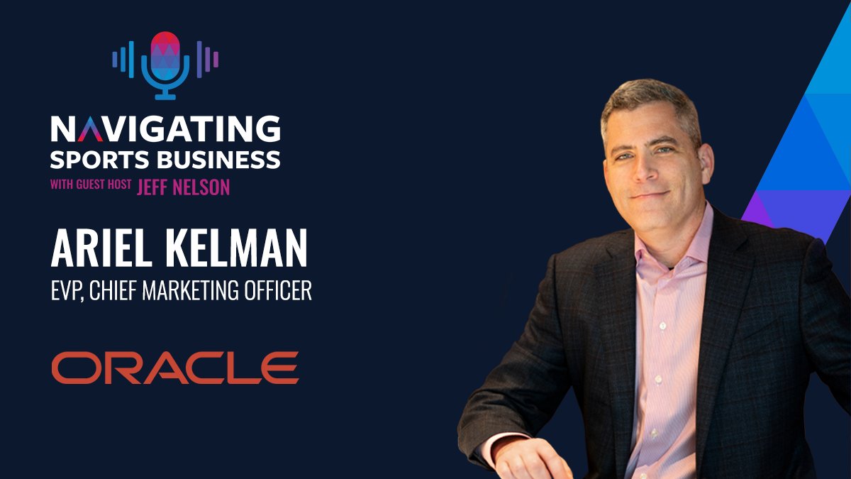 NVGTInsights's tweet photo. .@akelman - EVP and Chief Marketing Officer at @Oracle - joins @JeffNelson00 to discuss his philosophy for sports marketing and the deals he's worked on with exciting sports like F1, Premier League, and SailGP. 

🍎: https://t.co/ho1u72qcLf https://t.co/XwVyzu1Dzx