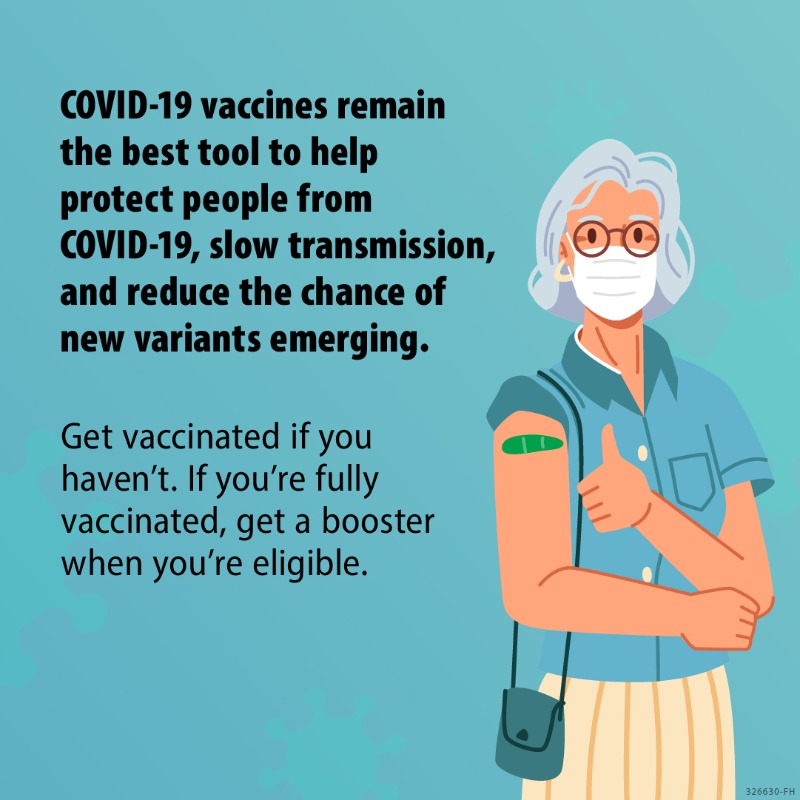 CDCgov's tweet photo. The Omicron variant spreads more easily than the original virus that causes #COVID19. Help stop Omicron by using all the tools to protect yourself and others. 

Learn more: https://t.co/wbu65L0mgM.