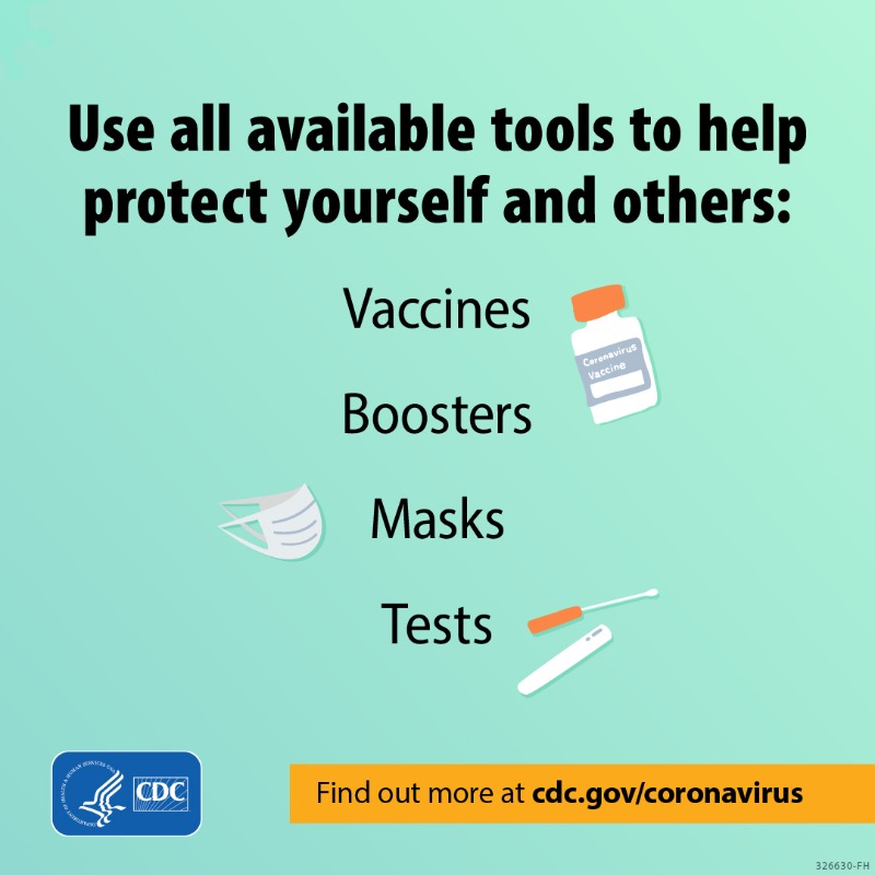 CDCgov's tweet photo. The Omicron variant spreads more easily than the original virus that causes #COVID19. Help stop Omicron by using all the tools to protect yourself and others. 

Learn more: https://t.co/wbu65L0mgM.