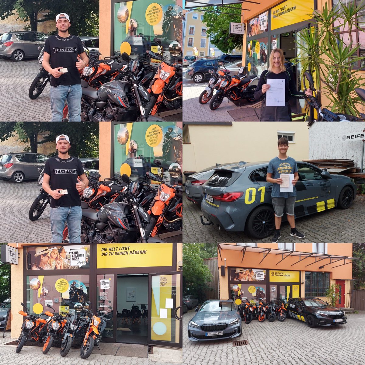 FahrschuleJam's tweet photo. ☀️KEINE WARTEZEIT MEHR BEI UNS 🎉
Wir haben es geschafft wieder eine schnelle Vergabe der Fahrstunden zu gewährleisten 💪
#Neufahrn #Marktplatz #Auto #führerschein #hallberg #hallbergmoos #eching #gooddriver #neufahrn #Freising #neufahrnbeifreising #kostenlos #driverscam https://t.co/1aL7e1aooD