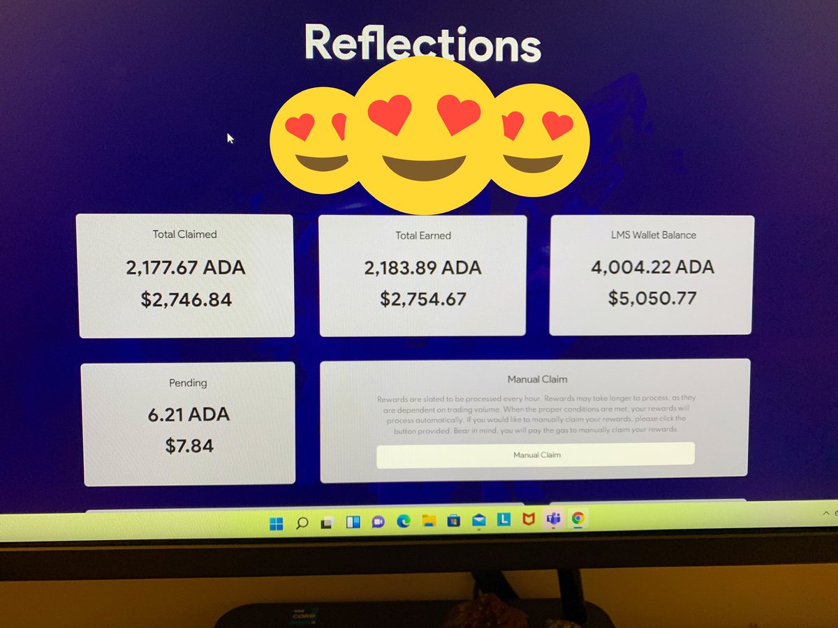 zam_lao's tweet photo. @armyofspies I love #Cardano and I love the 10% #ADA reflections from @zadabsc 

I’ve added 2,183 ADA to my portfolio over the last 4 weeks purely from reflections. 

#ZADA is a must for any #CardanoADA enthusiast

#cardanofeed #BSC  #BSCGem #altcoin #DeFi #blockchain #100xgem #cardano https://t.co/yFY7JmuUTy