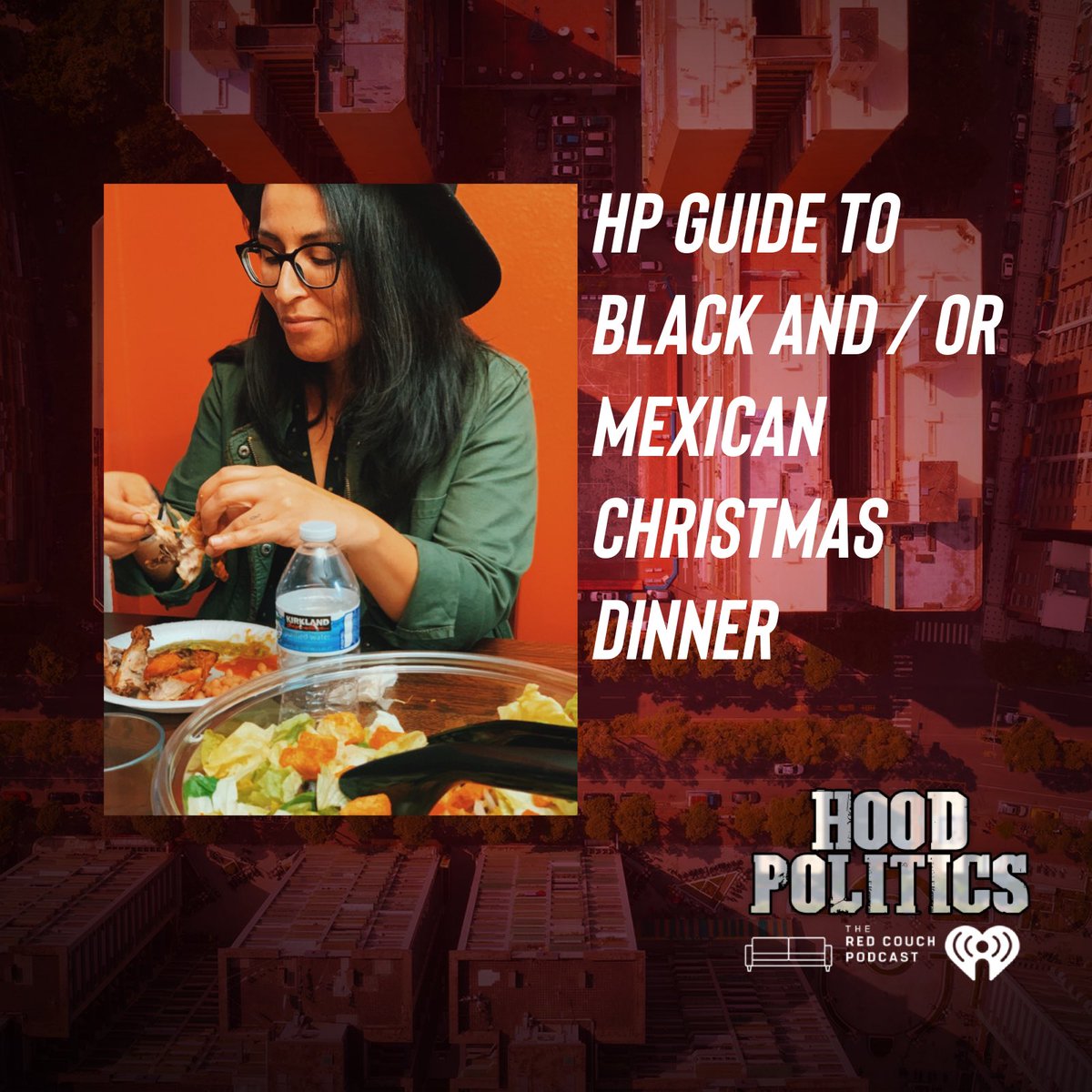 hoodpoliticspod's tweet photo. THE DOC IS BACK! Today we have the brilliant Hood politics OG, Props Wife, @thedoczp  drop a couple gems to surviving a Mexican family Christmas and then Prop gives a few tips for surviving a black Christmas. https://t.co/OqYiCKWxAh https://t.co/RYhCpzv0Fo