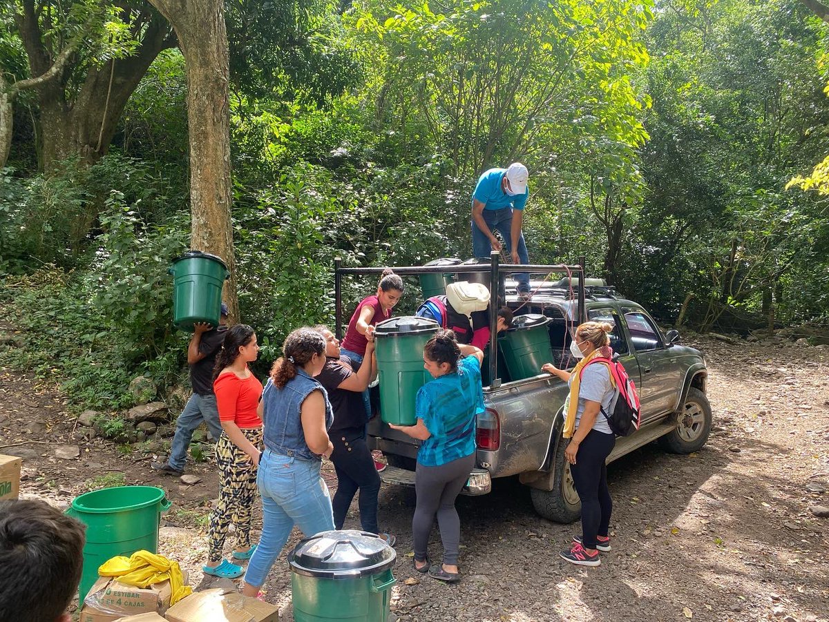 NICAfund's tweet photo. We are very proud of our team that took some time to visit our friends in the village of La Cal in Jinotega. 
They deliver some Christmas baskets and sewing machines to a co-op of resilient women. We are strong believers of women empowerment through unity and entrepreneurship https://t.co/CmTHs4jbM2