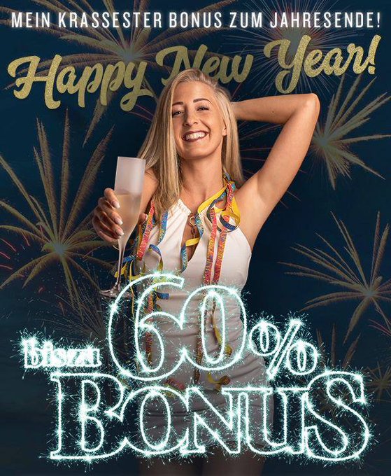 💥 Sicher dir jetzt den ultra krassen 60% Bonus auf meiner Seite —> https://t.co/5IbqeqBitb 😵 Nicht verpassen