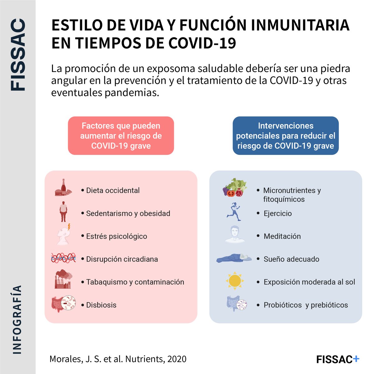 Fissac_es's tweet photo. 🔬🚀Nuevo artículo de Fissac

👉En colaboración con expertos como Alejandro Lucía, @pmcbastos, @javierbutra o @JimenezPavonD analizamos el rol de diferentes componentes del exposoma en la prevención primaria o secundaria del COVID-19

Enlace al original 👇
https://t.co/TaySN6tSsw https://t.co/4ahOEeRNso