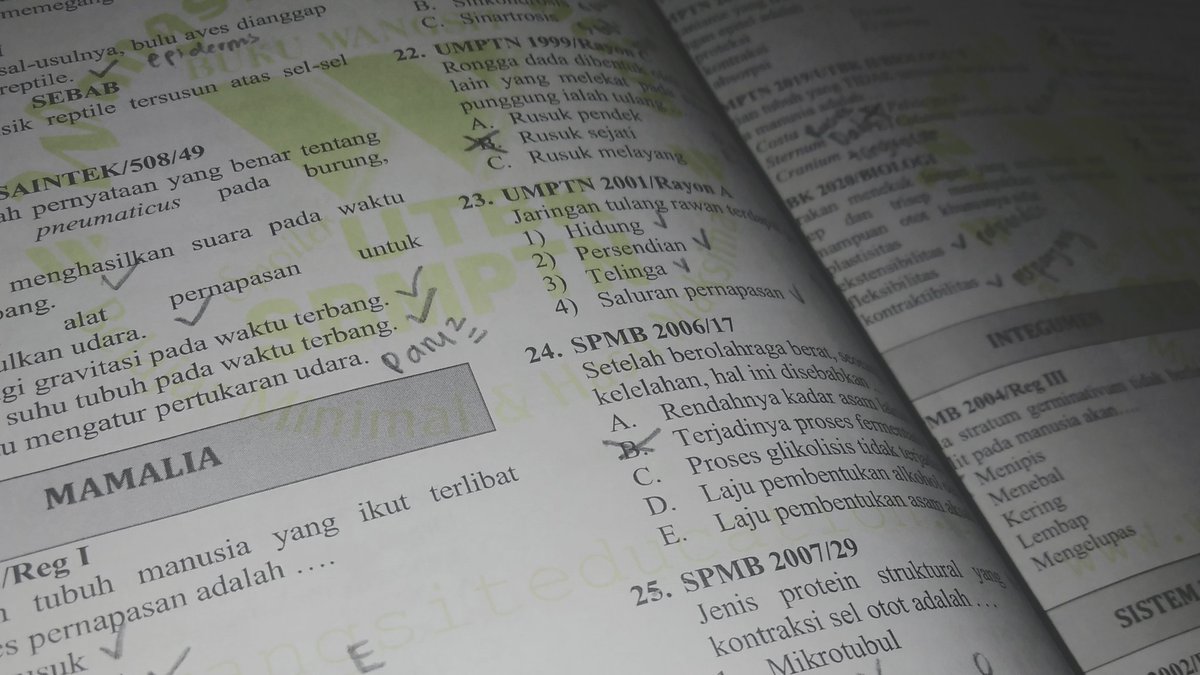 archseint's tweet image. - [21122021] #studytwt

Hr ini aku bljr bio ngerjain 25 soal gitu sama baca materi walaupun cmn 40 menit gara2 hari ini produktif bgt, sisa hari ini aku pake 15 menitan buat baca webtoon, rest well semuanya, kerja bagus buat hari ini~