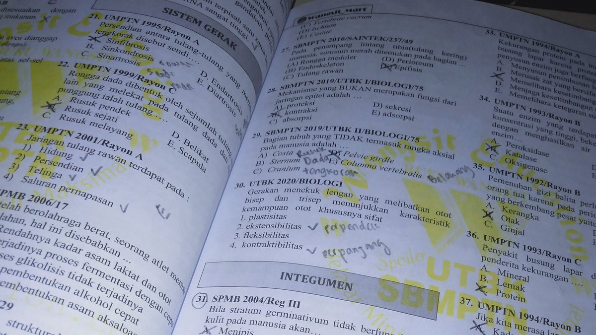 archseint's tweet image. - [21122021] #studytwt

Hr ini aku bljr bio ngerjain 25 soal gitu sama baca materi walaupun cmn 40 menit gara2 hari ini produktif bgt, sisa hari ini aku pake 15 menitan buat baca webtoon, rest well semuanya, kerja bagus buat hari ini~