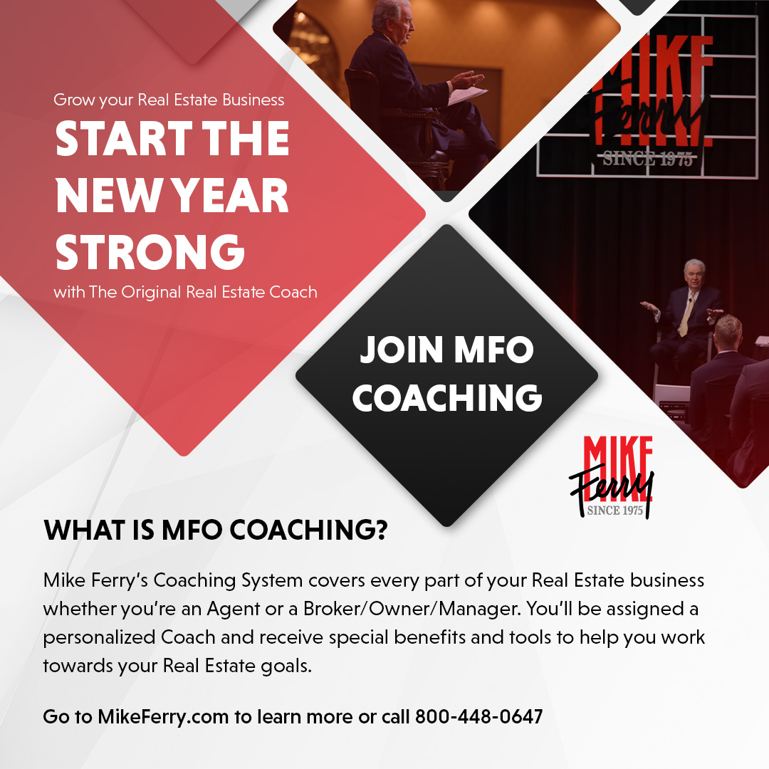 MikeFerryOrg's tweet photo. Premier Coaching offers unlimited training resources and access to exclusive MFO tools. 

Get ahead of the competition and sign up for Premier Coaching here: https://t.co/fasowql6cp

#MikeFerryTeam #MikeFerry #TheMikeFerryOrg #MFO #RealEstateCoach #RealEstateBusiness https://t.co/gxL62hKVah