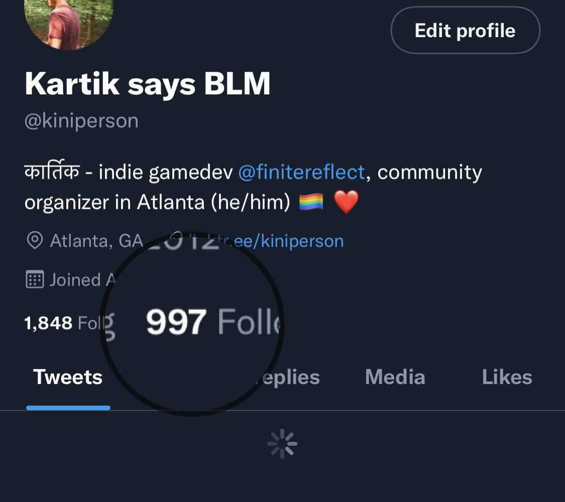 kiniperson's tweet photo. Will I hit 1k followers before 2022?? Follow to find out! https://t.co/CVPnMQgeYE