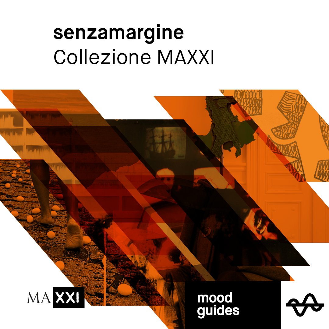 Museo_MAXXI's tweet photo. Senza margine, fuori dai bordi, senza confini. Una playlist pensata per accompagnare il viaggio tra le varie opere e le stanze, seguire un percorso, ma anche fermarsi, tornare indietro e ripartire. Ascolta la #moodguide mentre attraversi #senzamargine 👉 https://t.co/v3zMqIWDIl https://t.co/OO1teU0djU