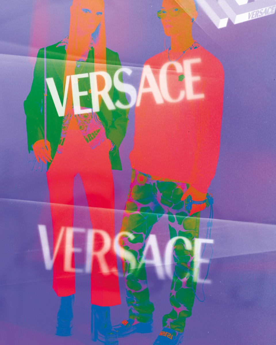 Perception shifting - #VersaceResort22 will reveal itself to you soon.