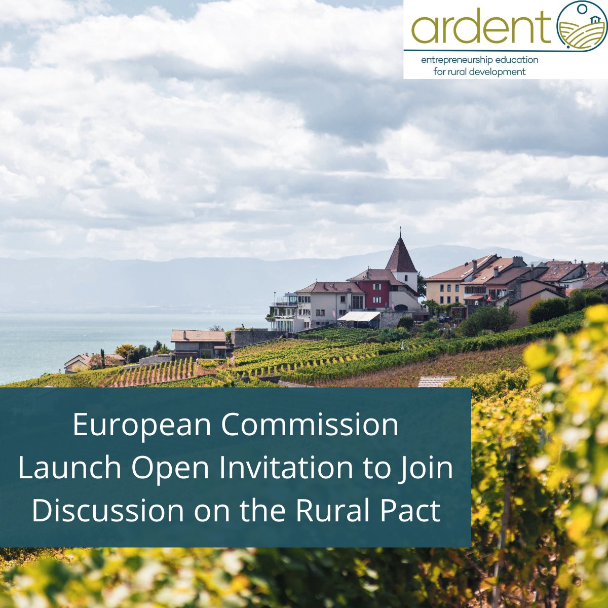 ARDENT_project's tweet photo. As part of the European Commission's Long-term Vision for Rural Areas, the Commission is Launching the Rural Pact. 

Read more here: https://t.co/tQVSmRwKCA
#ARDENT #RuralEntrepreneurship #RuralPact #RuralDevelopment #EU https://t.co/Vp7hDRe4i9