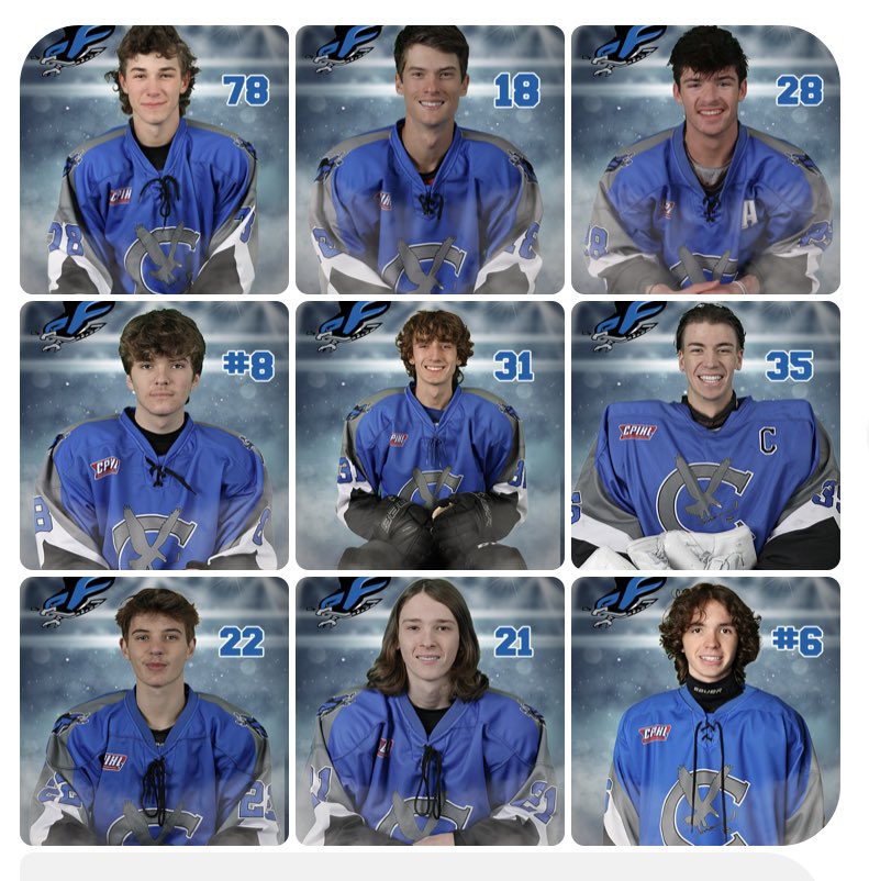 Join our Cedar Crest Falcons Varsity team tonight as we celebrate our ‼️Seniors‼️as we head into the holiday break! Game vs Cumberland Valley at 8pm Let’s celebrate 🎉 the reason for the season 🎄 and our seniors! See you at KLA at 7:40ish! <a href="/cpihl/">cpihl</a> <a href="/CCHSFalcons/">Cedar Crest Athletics</a> @falcnation2022