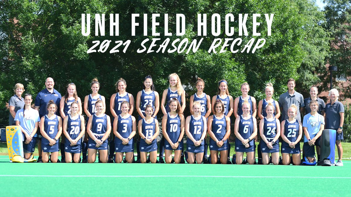 UNHfieldhockey's tweet photo. Take a look back at our 2021 season that includes a tribute to our seniors. #BeTheRoar 

View recap... https://t.co/XNUvjbg1Yd https://t.co/jmwcX9AKE0