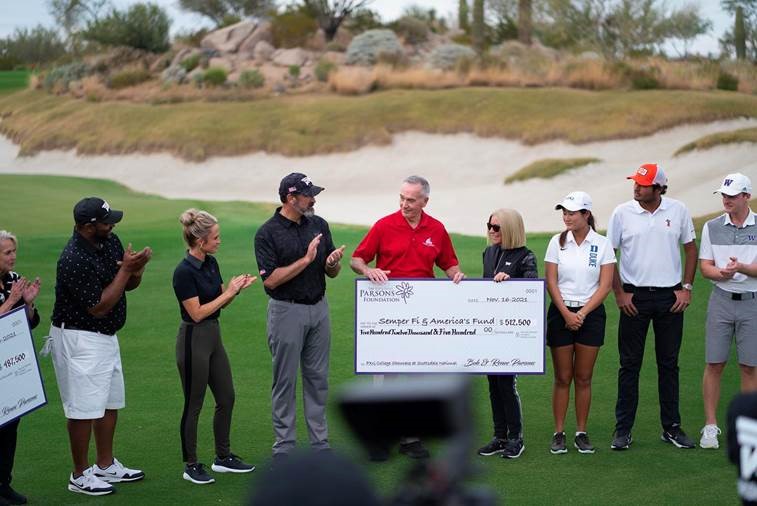 WeDealinHope's tweet photo. #ICYMI: @pxg @cgshowcase aired last week! Two teams battled it out to win $'s for nonprofits - @MSPsychedelics and @SemperFiFund. It turned out to be a close match, and an almost even split! Congratulations all! #CGolfShowcase #MtSinai #TheFund #PXG https://t.co/jkdk34s87q