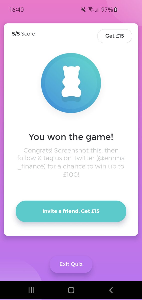 A_P_Saunders's tweet photo. @emma_finance a win for me? 👉👈 https://t.co/8ZG2usczPO