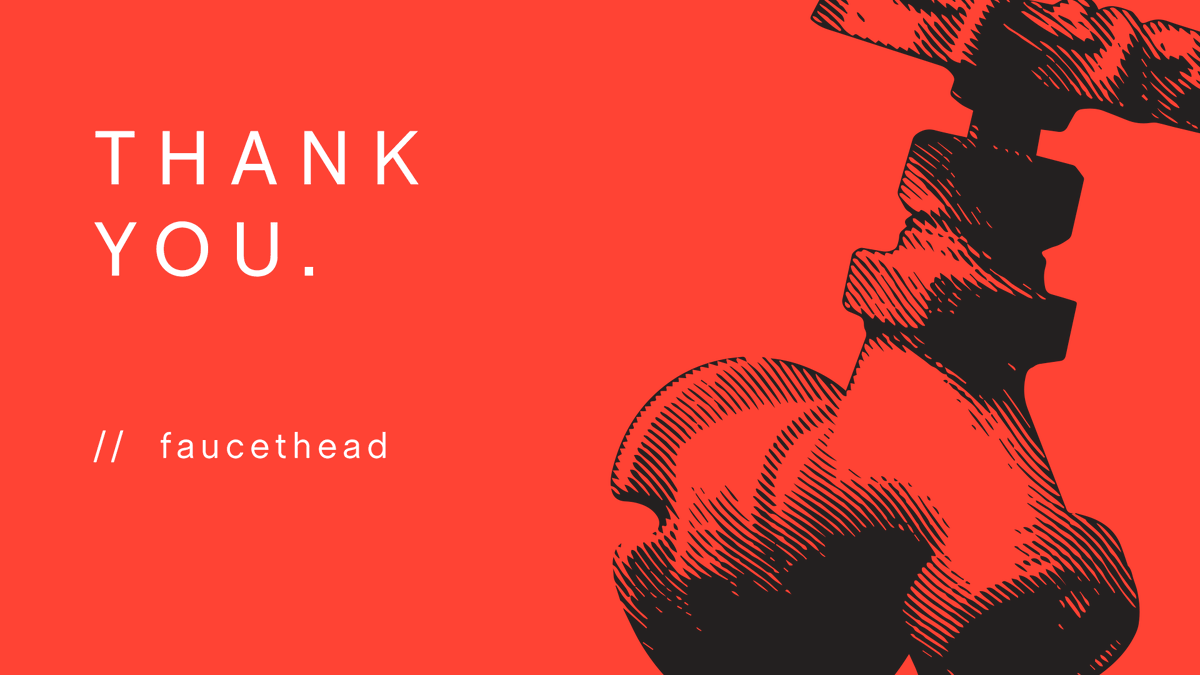 faucethead's tweet photo. Thanks for hanging out with us this year. 
See you in 2022, Internet. https://t.co/shfEvQvirA